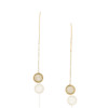 Aretes Péndulo Ch Fibras - Image 2